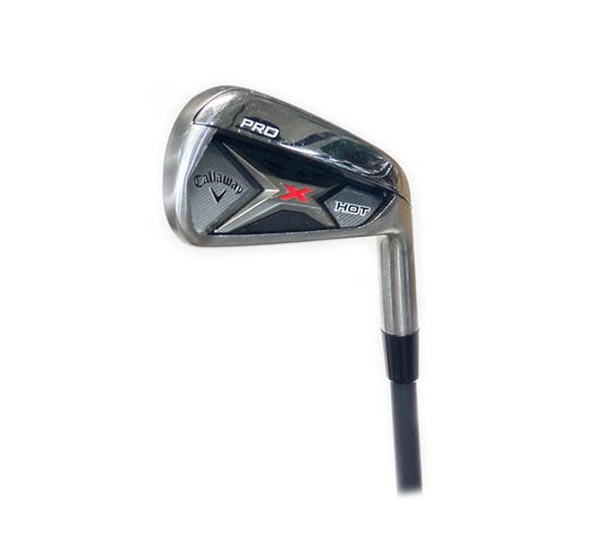 Callaway X Hot Pro Single 6 Iron Graphite Fujikura Pro 75i Stiff Flex