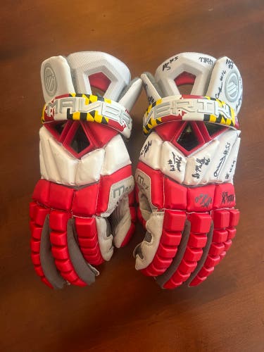 Under Armour lacrosse gloves