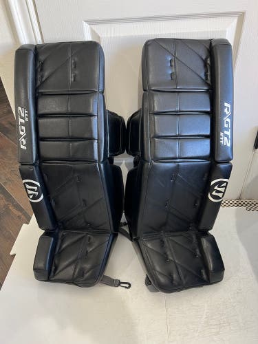 Warrior RGT/2 31+1 Black Leg Pads