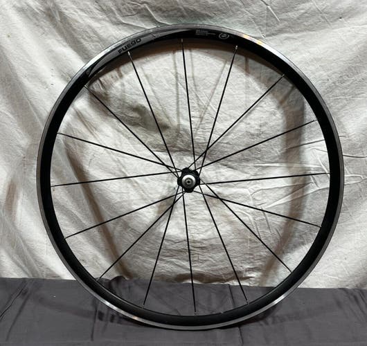 Forte Fuego 16-Bladed Spoke Lightweight Black Aluminum 622x14/700C Front Wheel