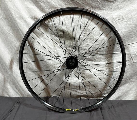 Mavic XM 117 32-Spoke Black Aluminum Disc Brake 26" Mountain Bike Rear Wheel