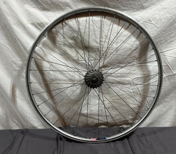 Vintage Sun CRE 16 8-Speed 32-Spoke 26" Rear Wheel Shimano Deore LX M565 Hub