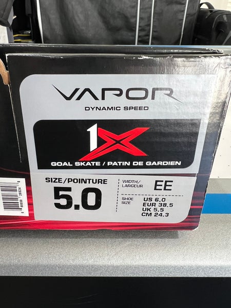 Bauer Size 5.0 Vapor 1X Goalie Skates