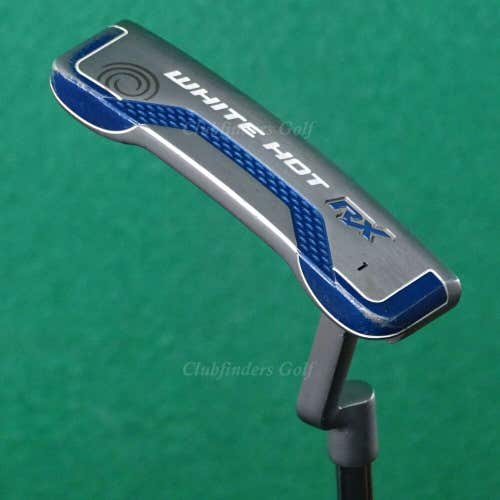 Odyssey White Hot RX 1 Plumbers-Neck 35" Putter Golf Club w/ Headcover