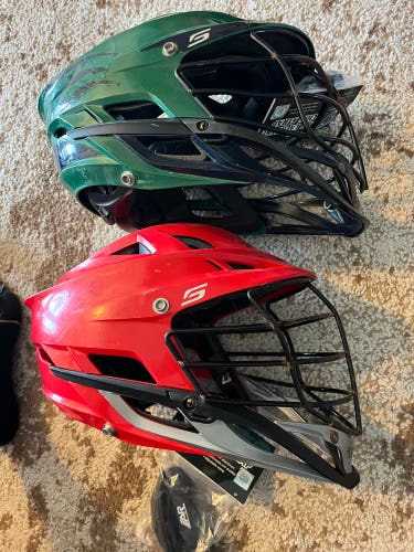 Lacrosse helmets lot of 2 ! Cascade model S