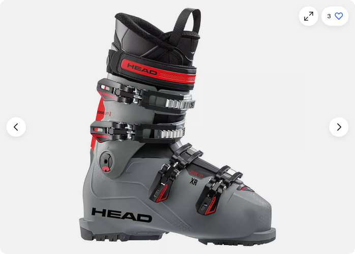 NEW 2025 HEAD EDGE LYT XR R HV  Ski Boots Mens 27/ 27.5 mondo  9/9.5 US men's