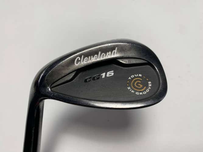 Cleveland CG16 Black Zip Groove Gap Wedge GW 52* 10 Bounce Traction Wedge LH