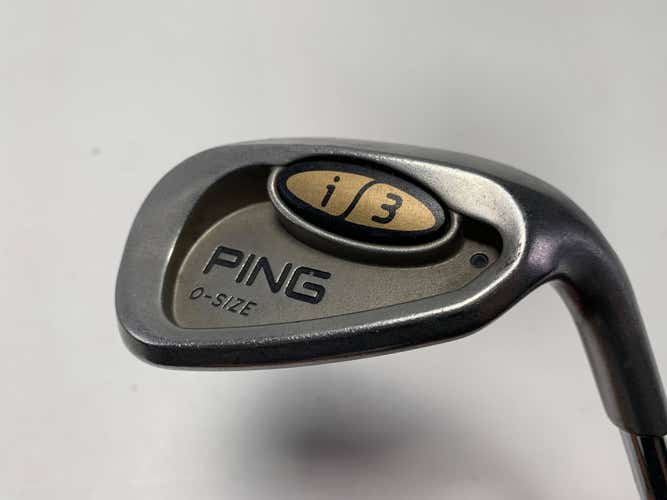 Ping i3 Oversize Lob Wedge LW Black Dot Cushin JZ Stiff Steel Mens RH