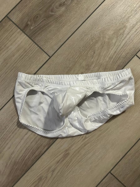 Cut2Me White Metal Swim Brief