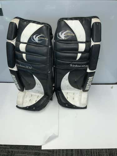 Used Vaughn Velocity 7076 31" Ice Hockey Goalie Leg Pads