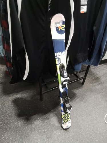 Used Rossignol Terrain 104 Cm Boys' Downhill Ski Combo