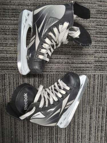 Used Reebok 1k Youth 13.0 Ice Hockey Skates