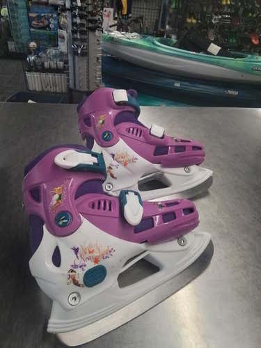 Used Frozen Kids Skates Adjustable Soft Boot Skates