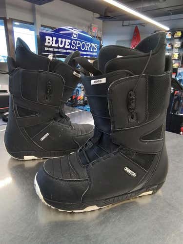 Used Burton Moto Senior 12 Men's Snowboard Boots