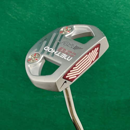 Nike Method Core MC 11w 37.5" Double-Bend Mallet Putter Golf Club w/Super Stroke