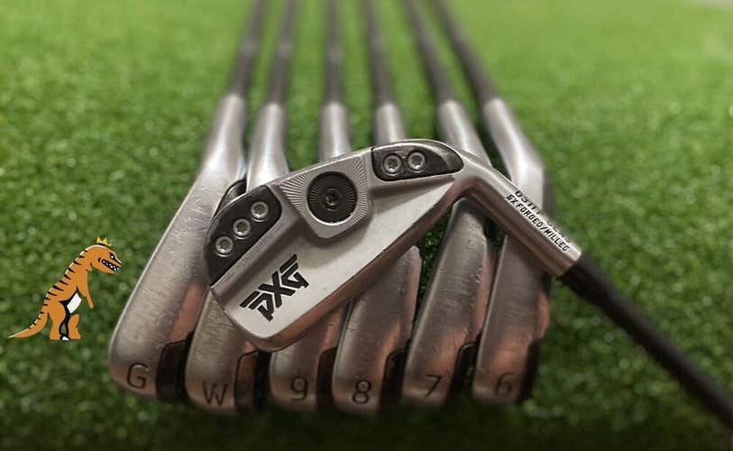 Used PXG 0311P Gen 5 Iron Set 5-P, Gap Wedge Mistubishi MMT Graphite Regular