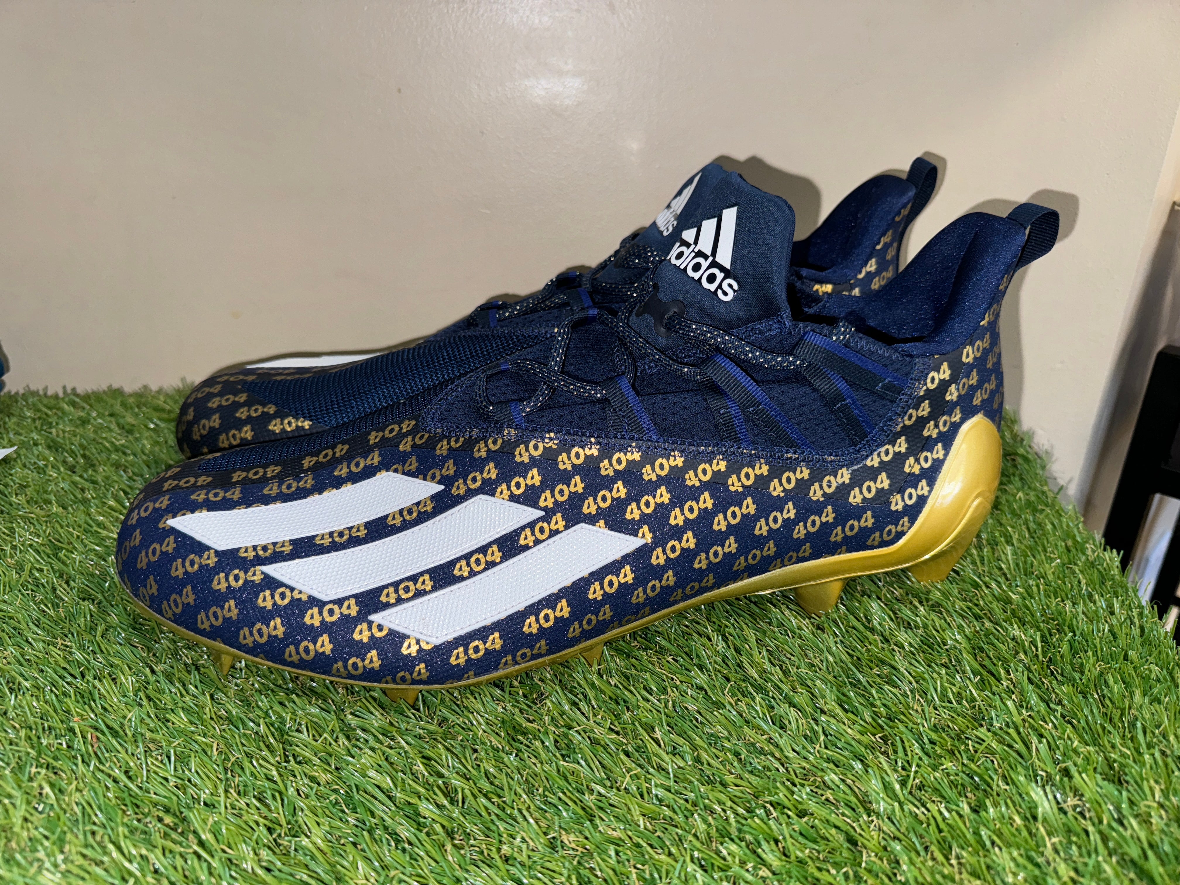 adidas Nasty Fly 2E Team Purple White Lineman PE Football Cleats HP8795 Mens 16 adidas Nasty Fly 2E Team Purple White Lineman PE Football  main image 4