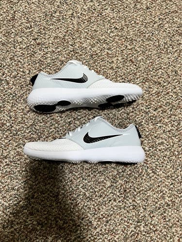 Nike Golf Roshe G - Size 10.5 - White/Wolf Gray/Black
