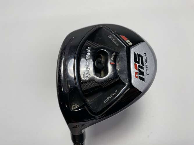 TaylorMade M5 3 Fairway Wood 15* Mitsubishi Chemical Kai'li 75g Stiff LH