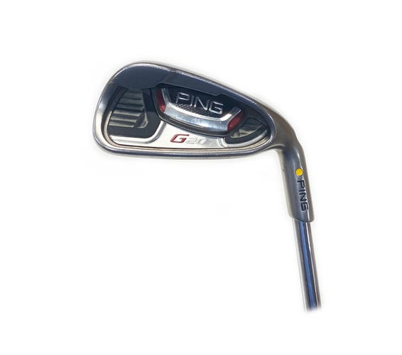 Ping G20 Single 6 Iron Yellow Dot Steel CFS Stiff Flex