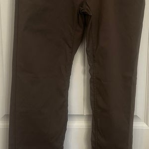 Prana brown slim fit pants. Size 28 waist