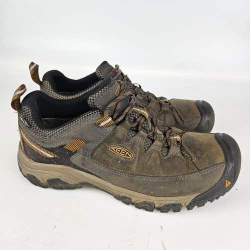 Keen Targhee III Men's 10.5 M Low Waterproof Hiking Boot Shoe Brown Leather