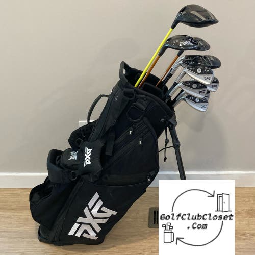 LH PXG Golf Club Set With Bag And GEN5 Irons Left / Regular Flex Graphite Shafts