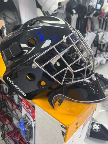 Senior Coveted Mask 905 Pro Carbon Goalie Mask w/ Mask bag & Dangler