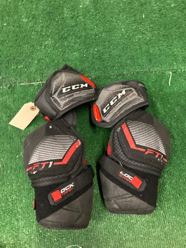 Used Senior Large CCM JetSpeed FT1 Elbow Pads