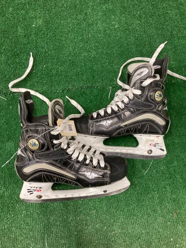 Used Senior Mission Pure S500 Carbon Hockey Skates Regular Width 8