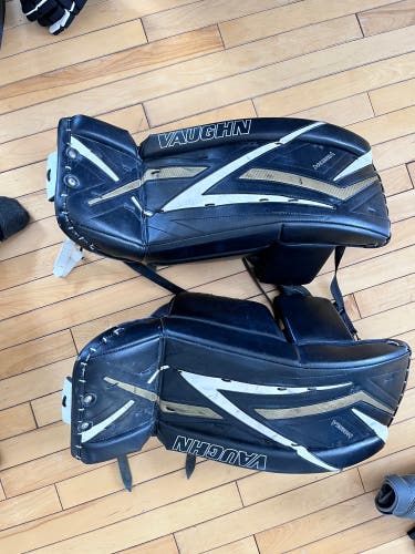 Used  Vaughn Vision 9200 Goalie Leg Pads