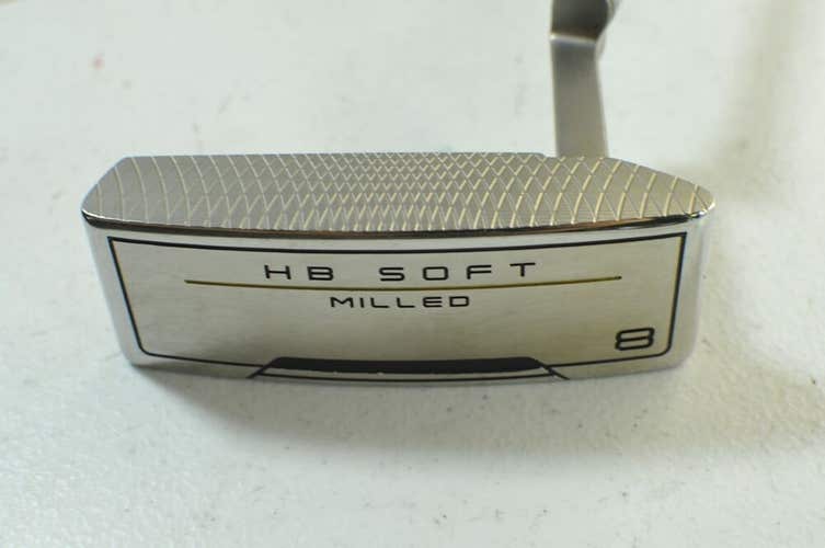 Cleveland HB Soft Milled 8 36" Putter Right Slight Arc Steel # 180396