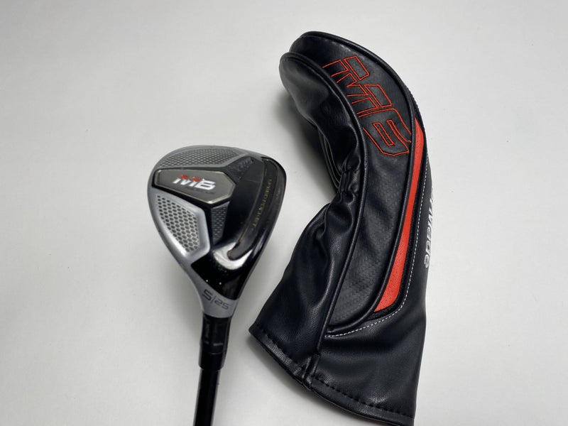 TaylorMade M6 5 Hybrid 25* Fujikura Atmos 6R Regular Graphite Mens RH HC