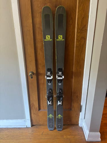 Salomon QST 92 169cm with Adjustable Salomon Warden 11 Bindings