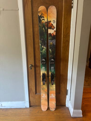 Icelantic Nomad 105 191cm with Marker Griffon Bindings