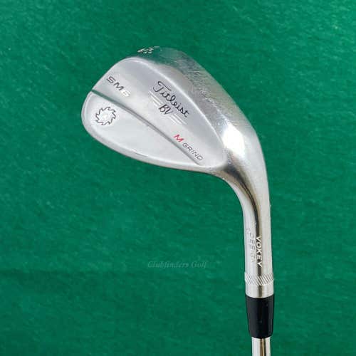 Titleist Vokey SM6 M Grind Tour Chrome 58-8 58 Lob Wedge Flex Factory Steel