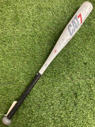 Used 2017 Marucci CAT7 Bat USSSA Certified (-5) Alloy 25 oz 30"