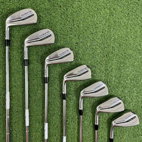 Cobra King Forged TEC Iron Set 5-PW GW Dynamic Gold Mid 115 S300 Stiff LH -1/2”