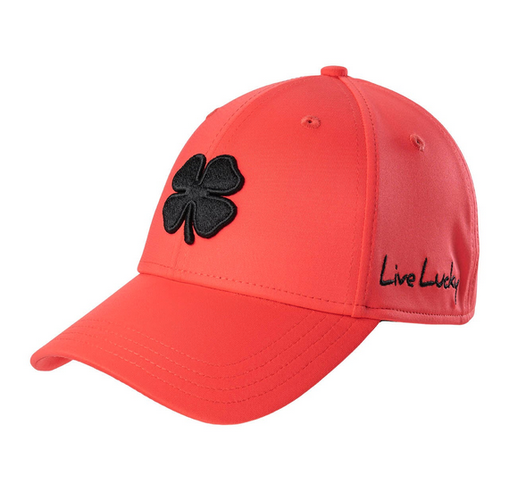 NEW Black Clover Live Lucky Premium Clover #129 Black/Pink Fitted S/M Golf Hat