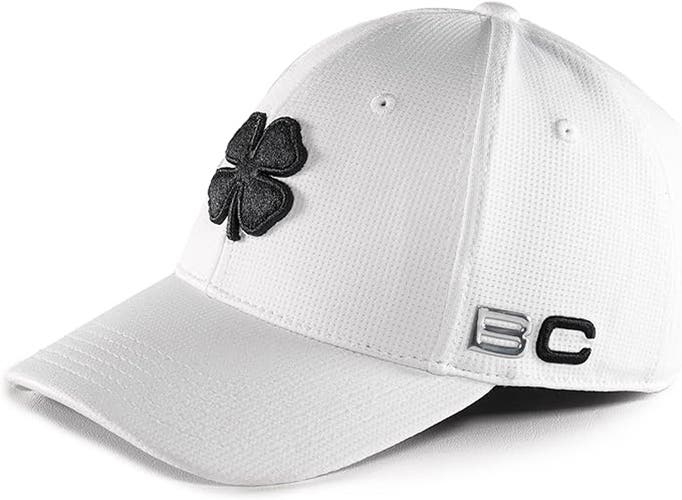 NEW Black Clover Live Lucky Iron X Snow Fitted Small/Medium Golf Hat/Cap