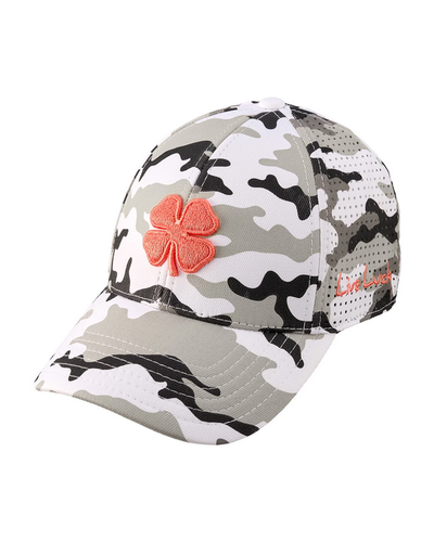 NEW Black Clover Live Lucky Patriot 3 Camo Fitted S/M Golf Hat/Cap