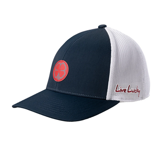 NEW Black Clover Live Lucky Sharp Luck 15 Navy Men's Snapback Golf Hat/Cap