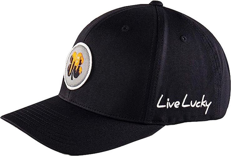 NEW Black Clover Live Lucky New York Flag Nation Black Adjustable Golf Snapback