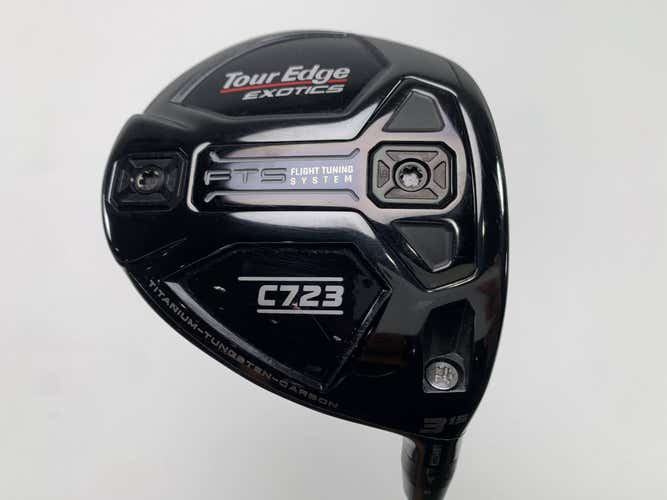 Tour Edge Exotics C723 3 Fairway 15* HZRDUS 6.0 Gen 4 Dual Torsional Stiff RH