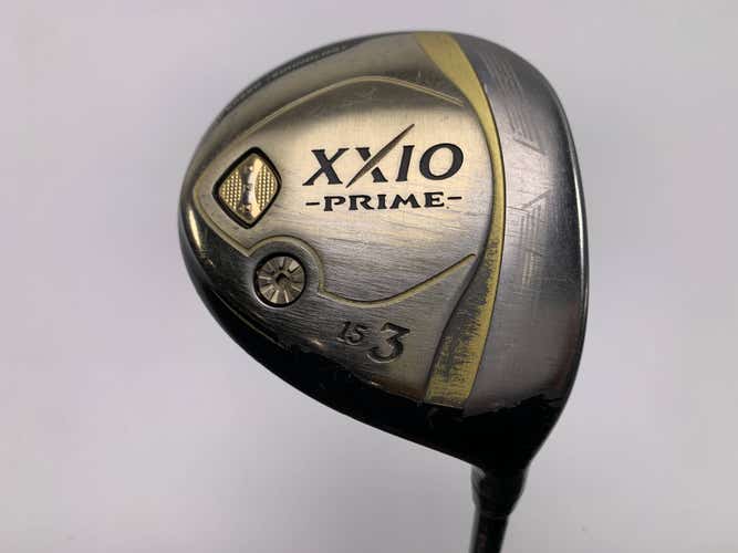 XXIO Prime 9 3 Fairway Wood 15* SP-900 Flex 3212 Stiff Regular RH Oversize Grip