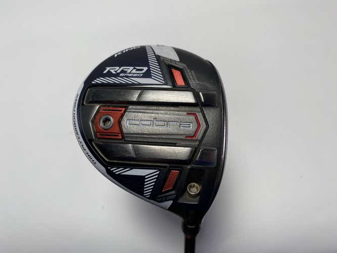 Cobra RAD Speed 5 Fairway Wood 18.5* Fujikura Motore X F3 6R Regular RH