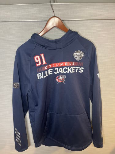 Bluejackets Size M Blue Hoodie