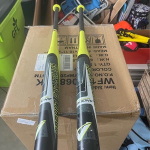 Used 2021 Anderson Rocketech Bat (-10) Composite 24 oz 34"
