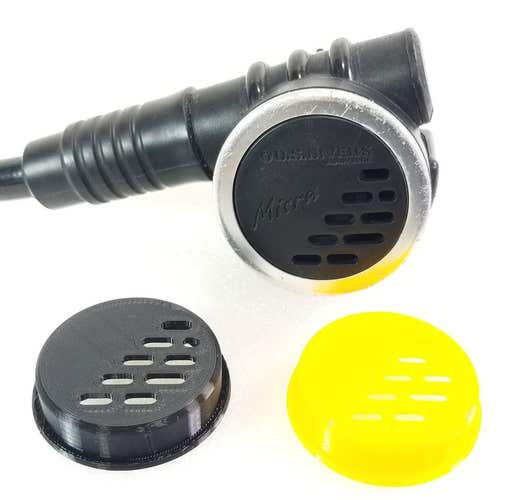 US Divers Aqua Lung Micra 3D Printed Diaphragm Purge Cover Button 2nd Stage Regulator Scuba