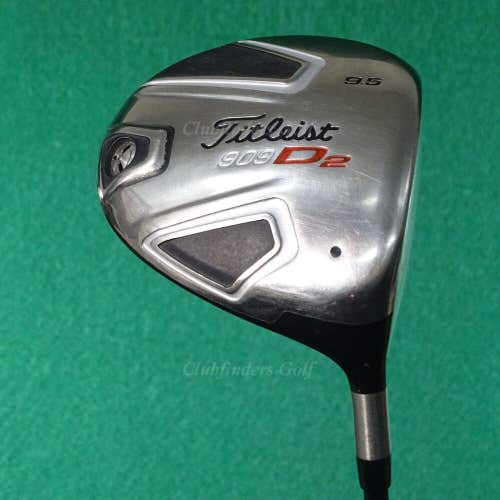 Titleist 909D2 909 D2 9.5° Driver Factory Aldila VooDoo Graphite Stiff